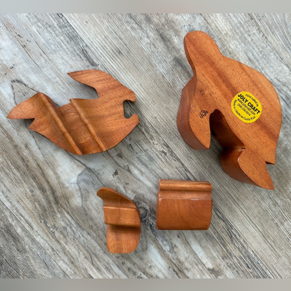 Wooden Turtle Puzzle Box - Picture 7 of 7